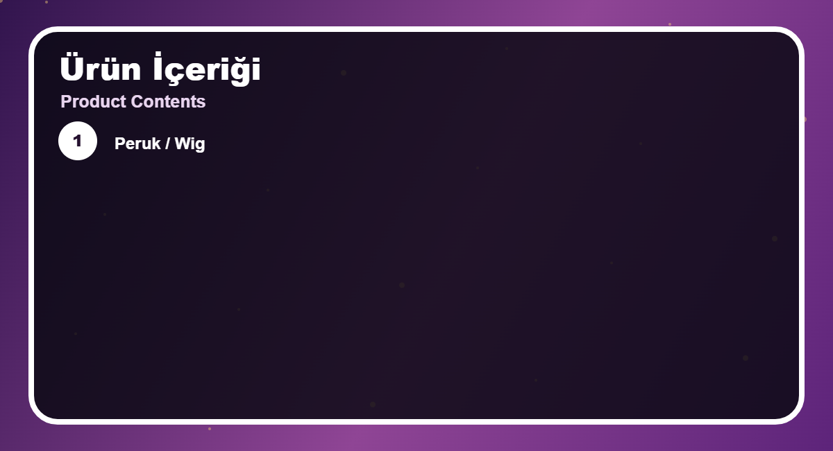 Shadora ürün bilgisi